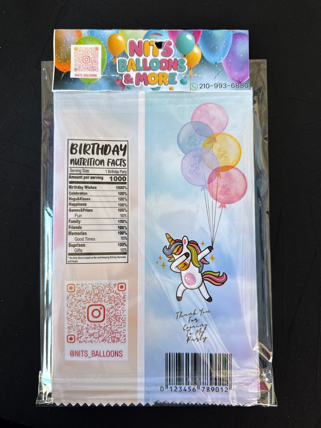 Chip Bag Unicorn