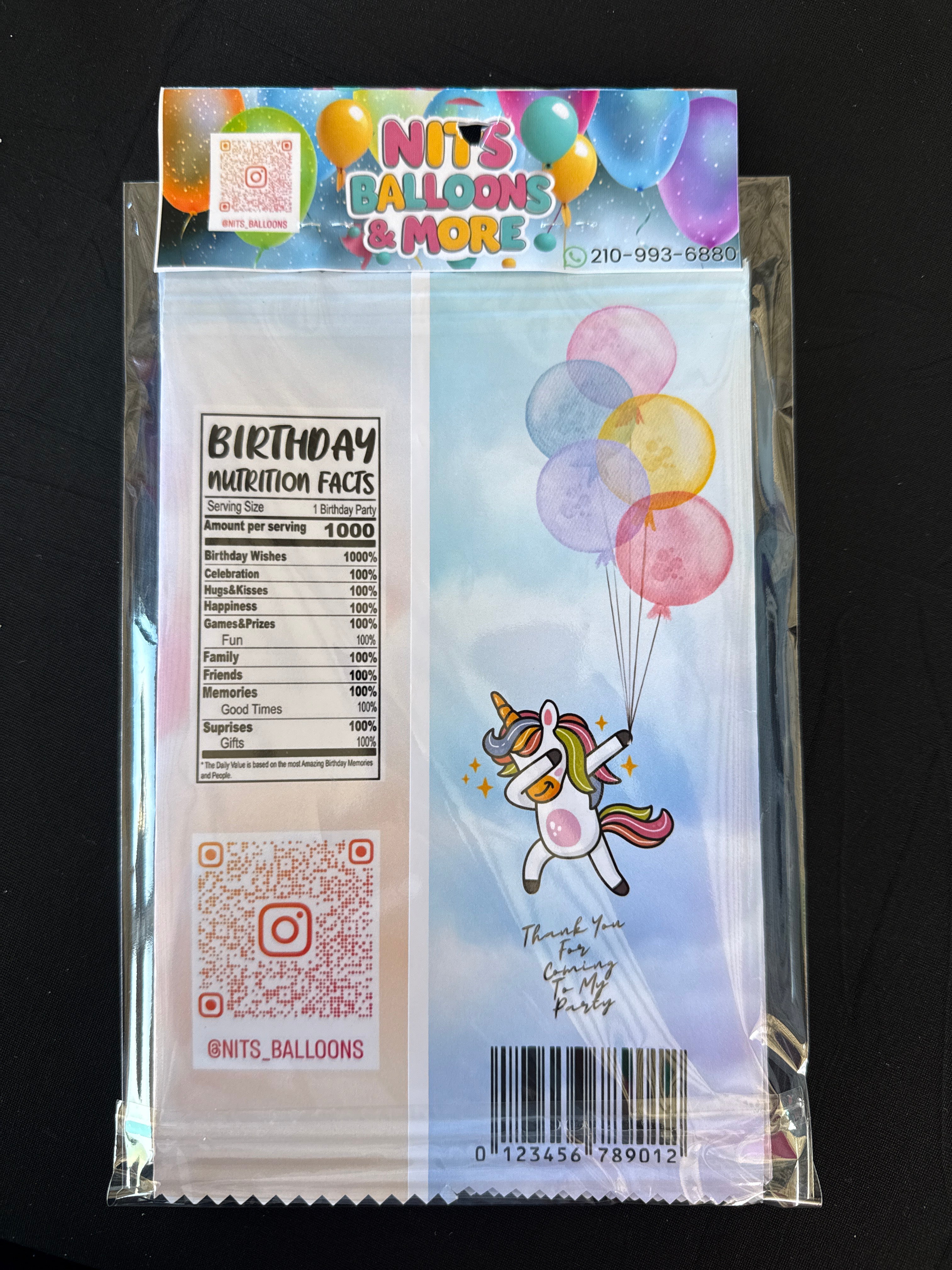 Chip Bag Unicorn